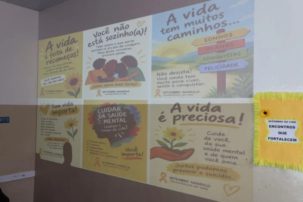CAPS Norte enfoca valorização da vida em roda de conversa do Setembro Amarelo